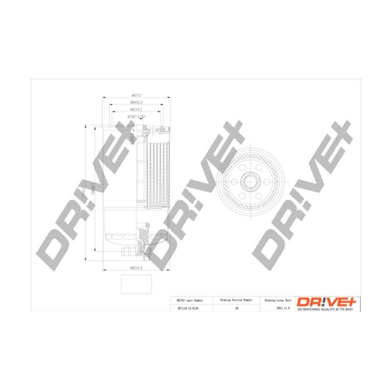 DRVE kuro filtras DP1110.13.0124