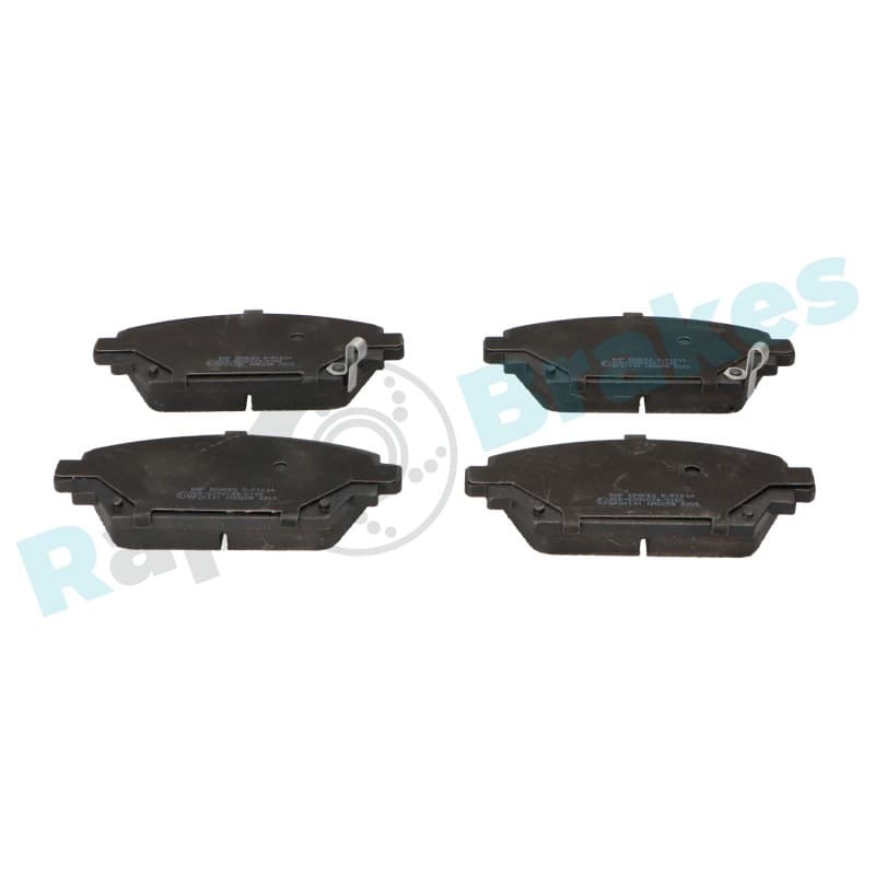 RAPBRAKES stabdžių trinkelių rinkinys, diskinis stabdys R-P1034