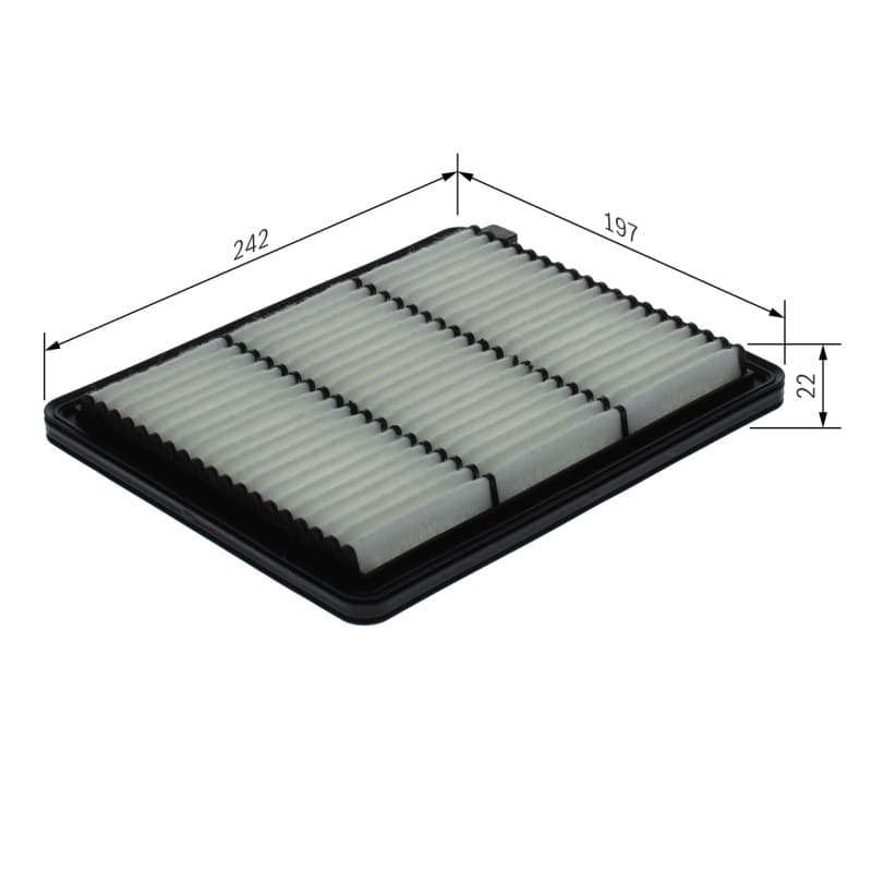 BOSCH F 026 400 695 oro filtras