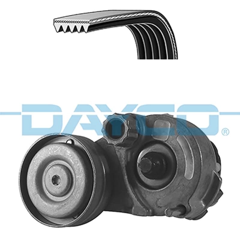 DAYCO V formos rumbuotas diržas, komplektas KPV407