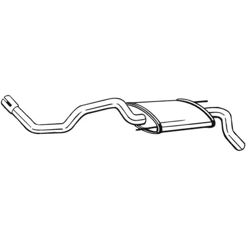 BOSAL galinis duslintuvas 233-605