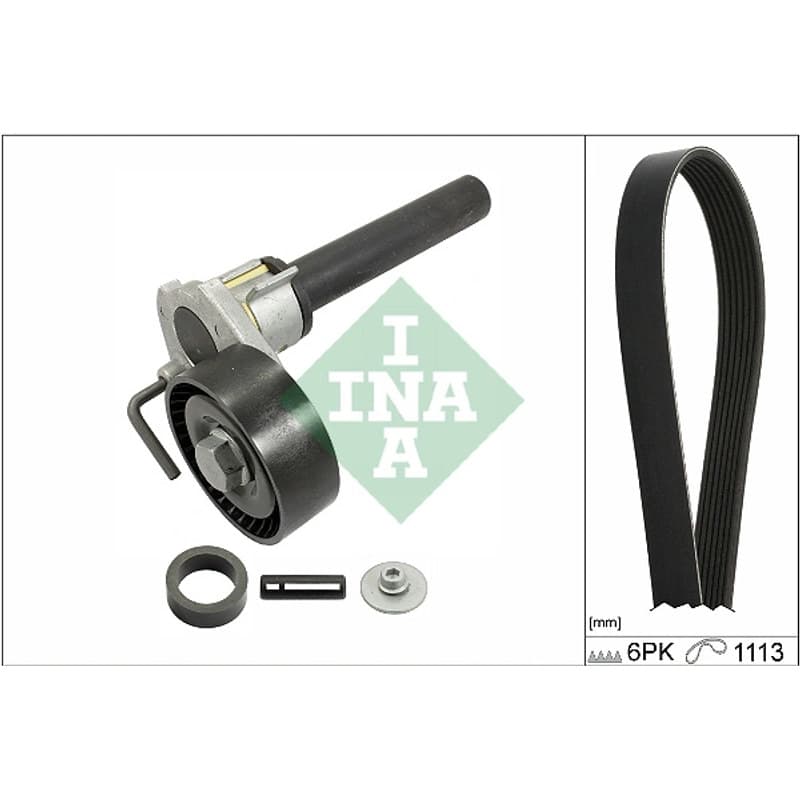 SCHAEFFLERINA 529 0514 10 V formos rumbuotas diržas, komplektas