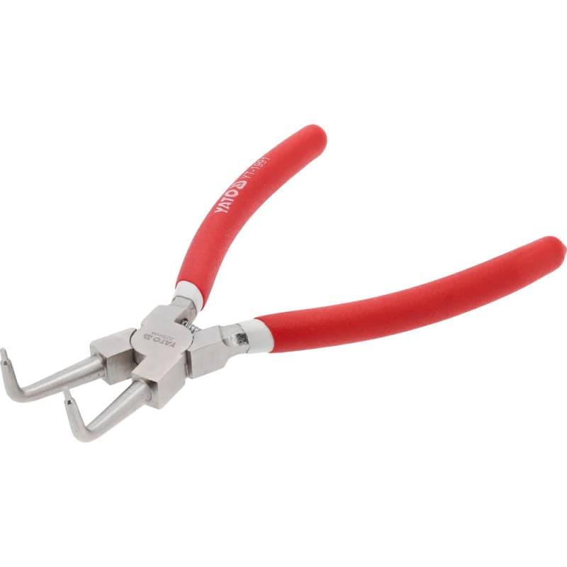 Vidinės lenktos fiksavimo žiedų replės, 225 mm