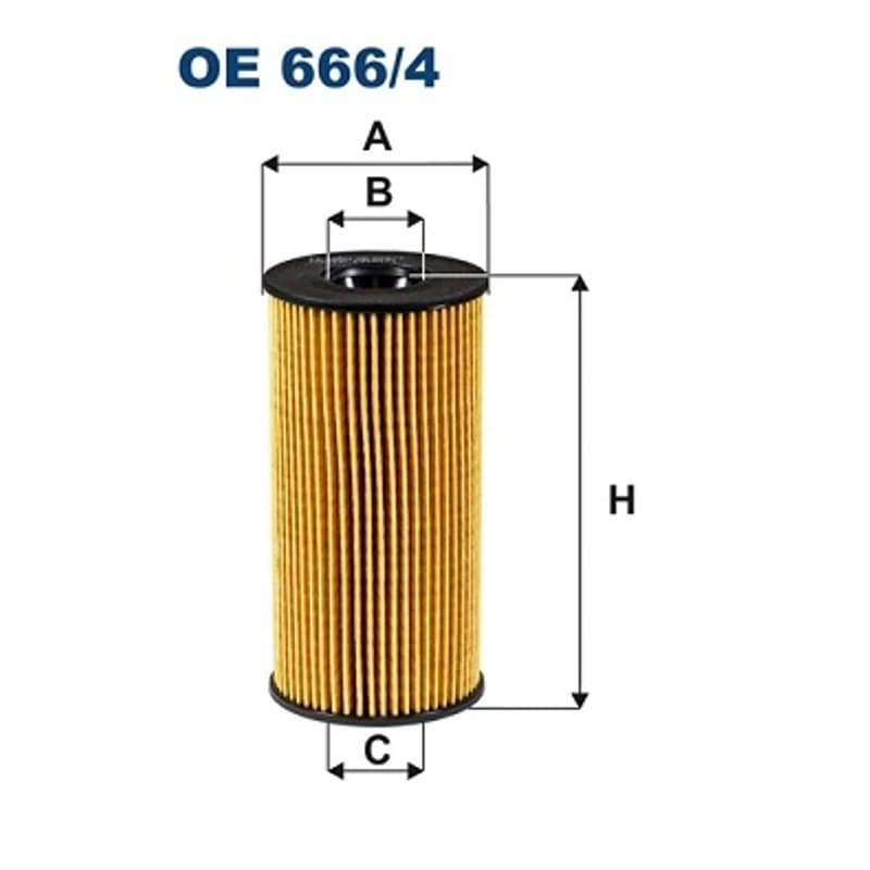 FILTRON Alyvos filtras OE 666/4