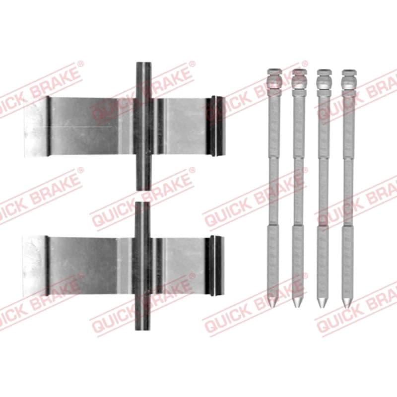 QUICKBRAKE priedų komplektas, diskinių stabdžių trinkelės 109-0194