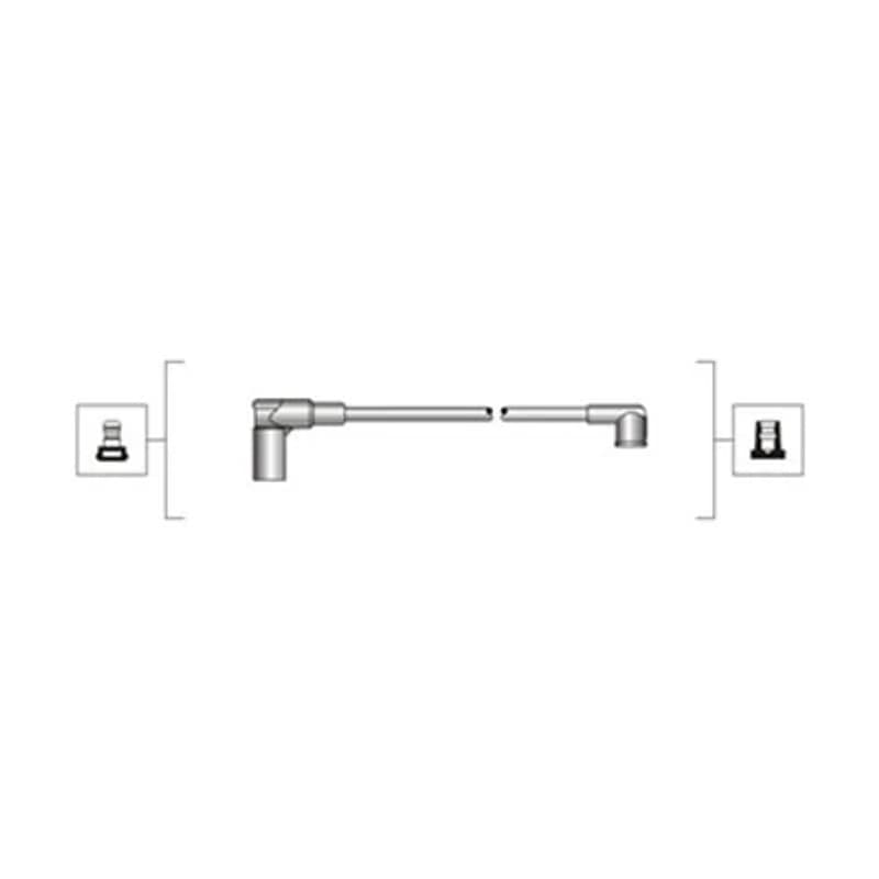 MAGNETIMARELLI uždegimo laido komplektas 941319170002