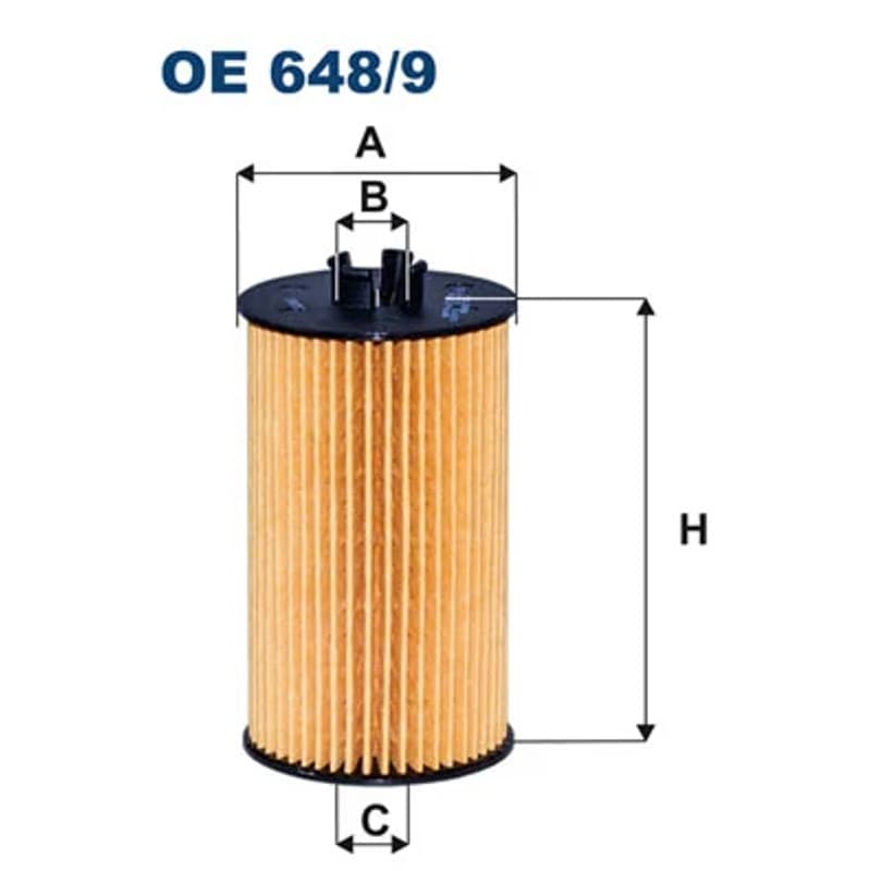 FILTRON Alyvos filtras OE 648/9