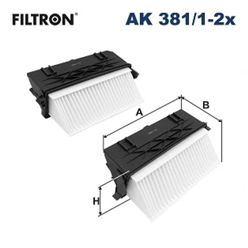 FILTRON Oro filtras AK 381/1-2x