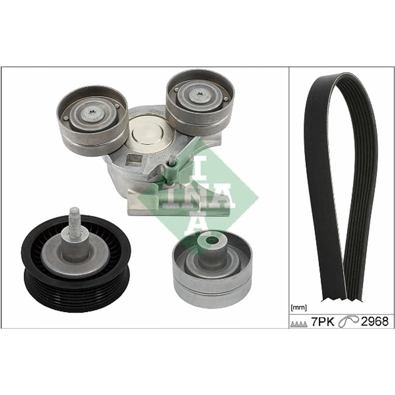 SCHAEFFLERINA 529 0442 10 V formos rumbuotas diržas, komplektas