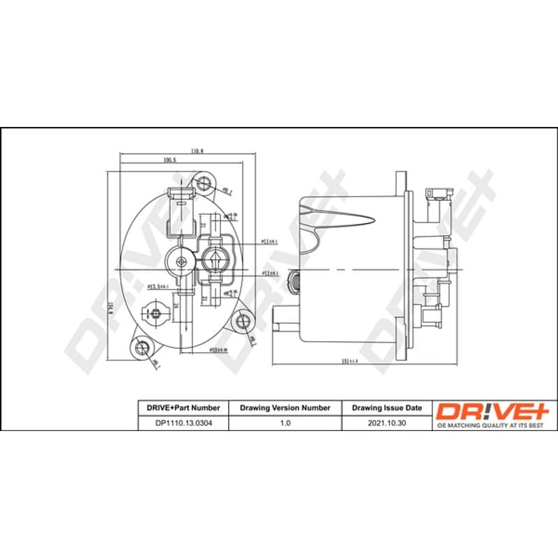 DRVE kuro filtras DP1110.13.0304