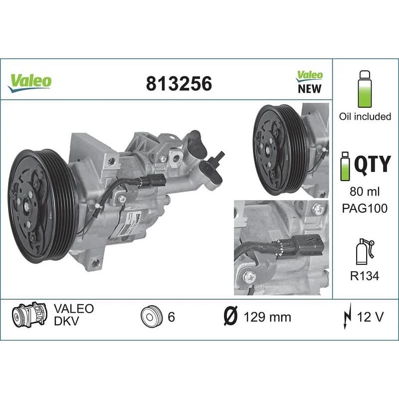 VALEO kompresorius, oro kondicionierius 813256