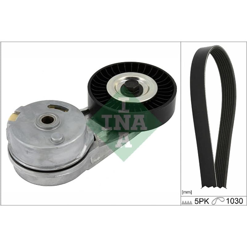 SCHAEFFLERINA 529 0460 10 V formos rumbuotas diržas, komplektas