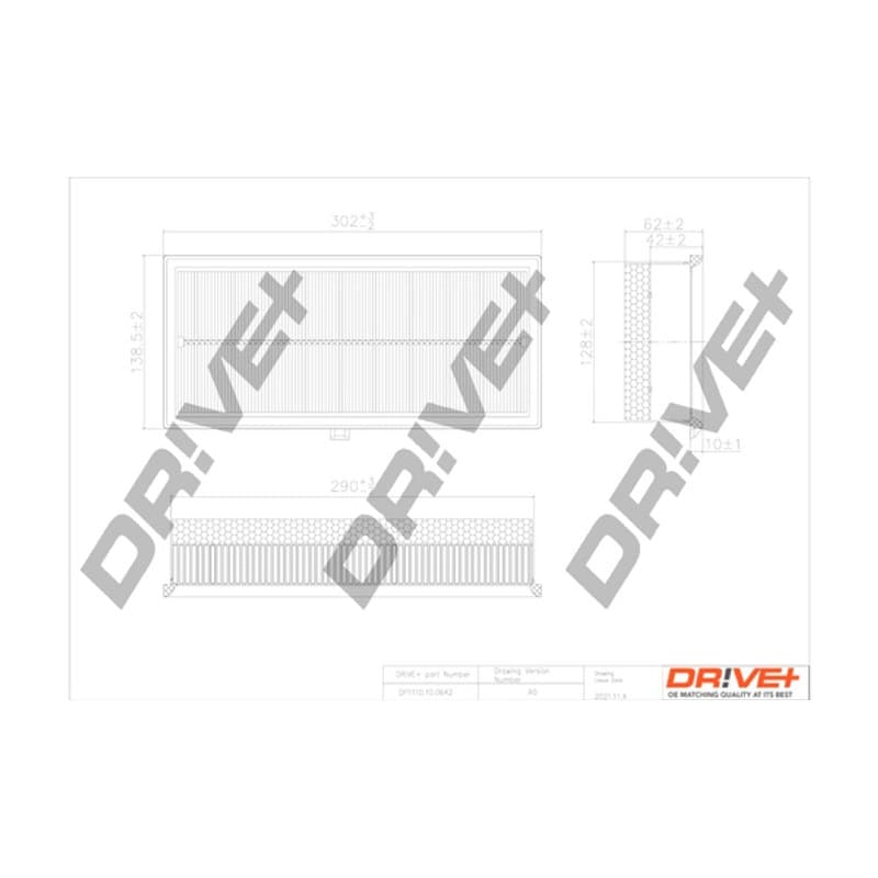 DRVE oro filtras DP1110.10.0642
