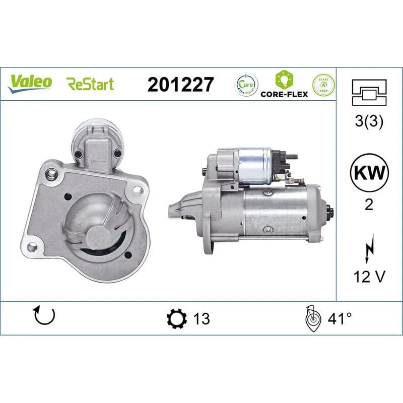 VALEO starteris 201227