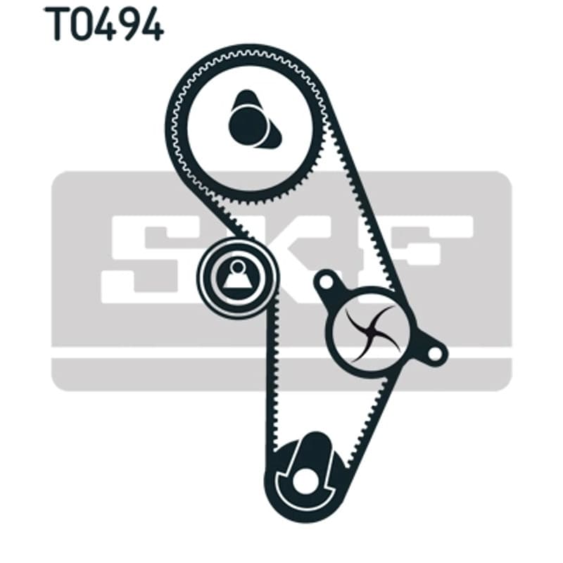 SKF VKMA 95020 paskirstymo diržo komplektas