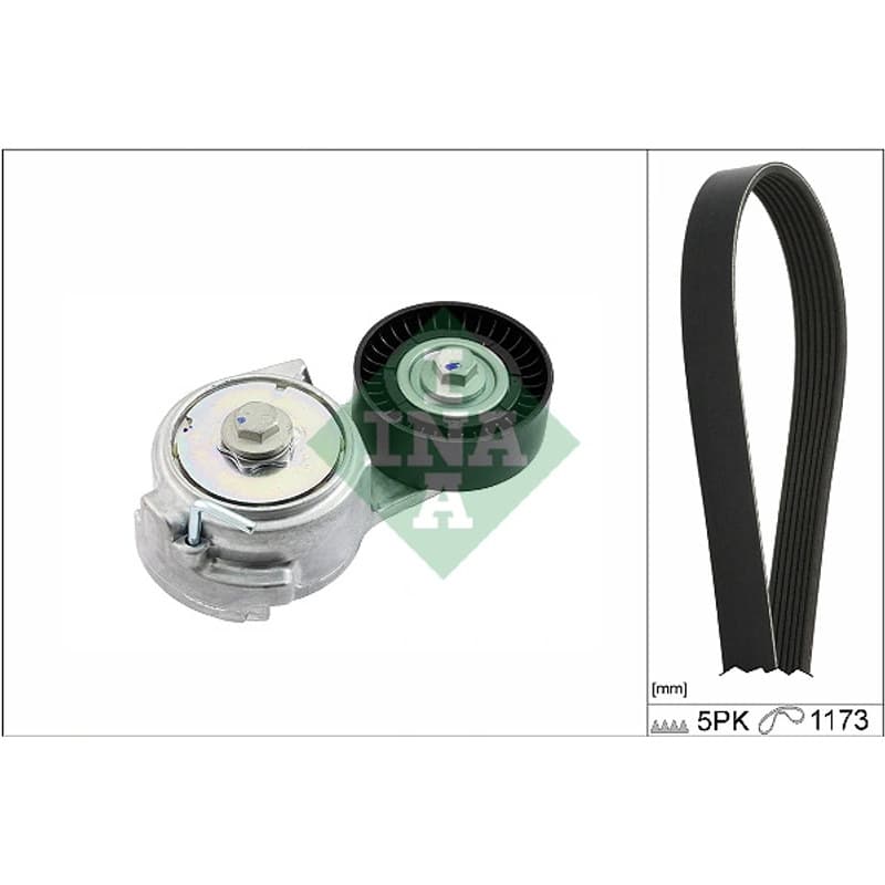 SCHAEFFLERINA V formos rumbuotas diržas, komplektas 529 0478 10