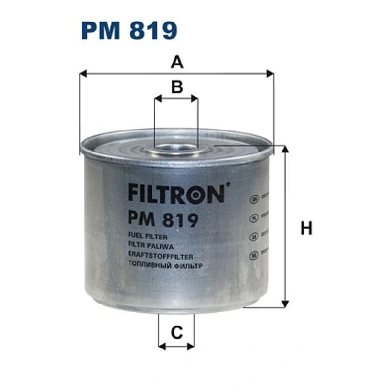 FILTRON Kuro filtras PM 819
