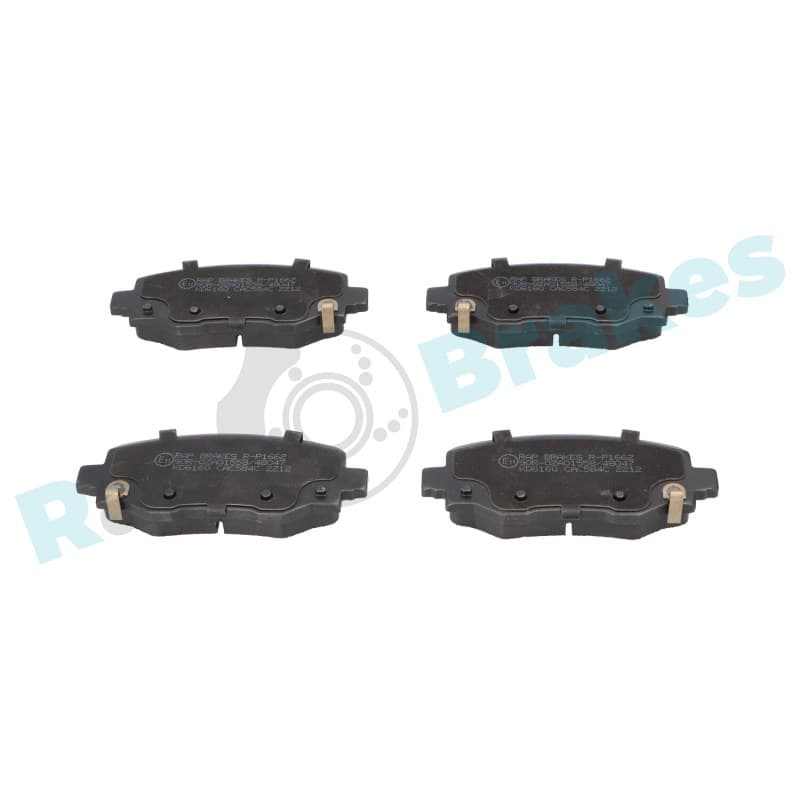 RAPBRAKES R-P1662 Būgnai ir trinkelės