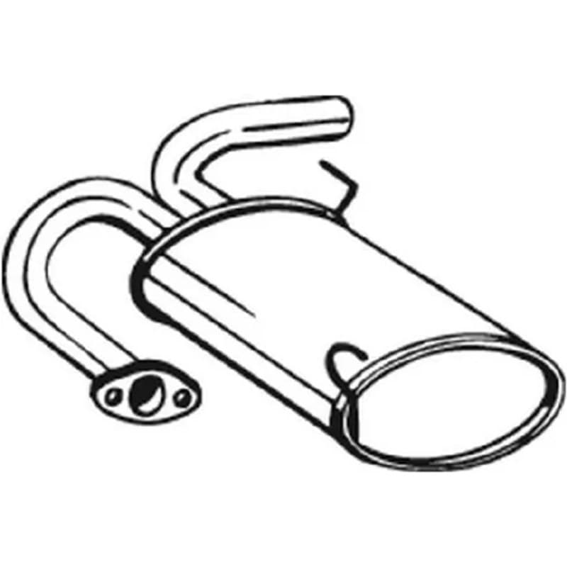 BOSAL galinis duslintuvas 145-075