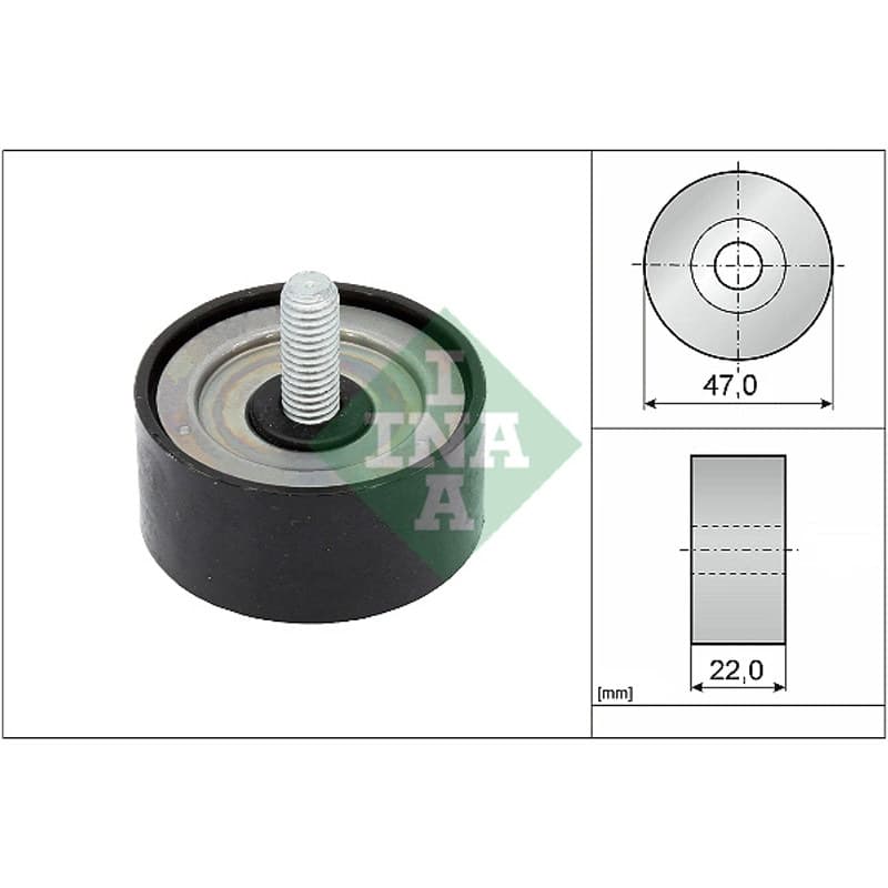 SCHAEFFLERINA kreipiantysis skriemulys, V formos rumbuotas diržas 532 1001 10