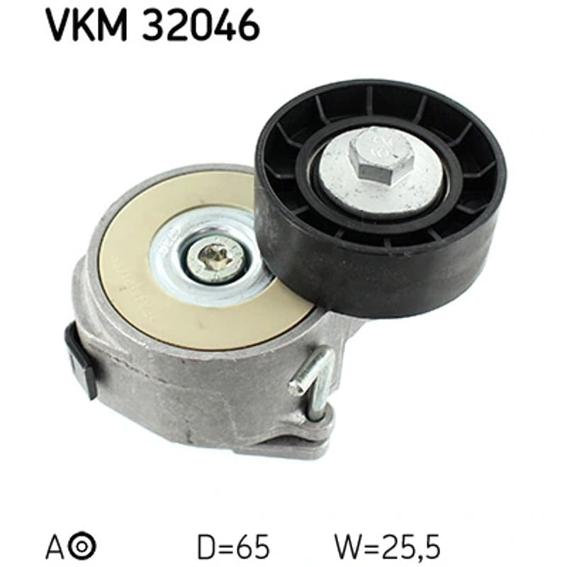 SKF VKM 32046 diržo įtempiklis, V formos rumbuotas diržas