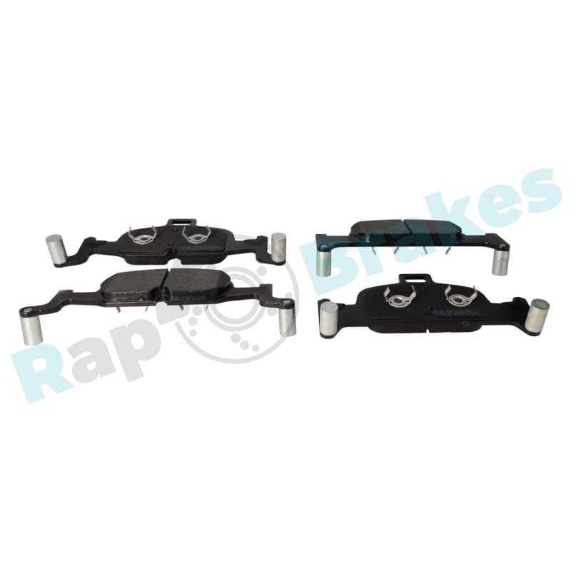 RAPBRAKES stabdžių trinkelių rinkinys, diskinis stabdys R-P1512