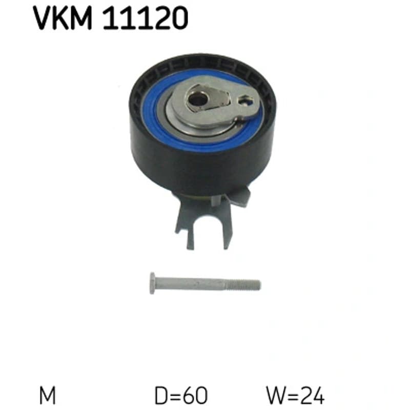 SKF VKM 11120 įtempiklio skriemulys, paskirstymo diržas