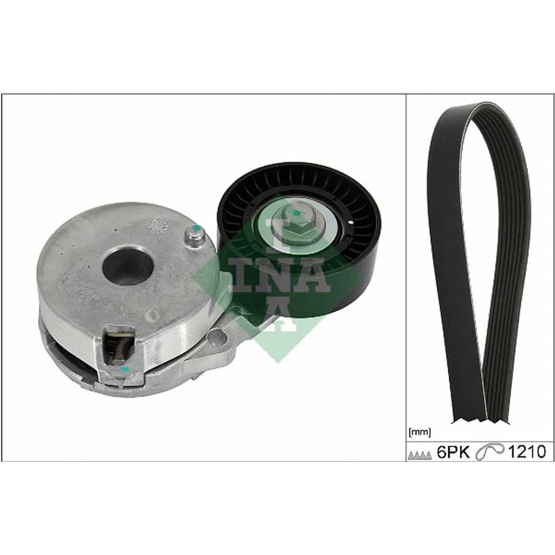 SCHAEFFLERINA V formos rumbuotas diržas, komplektas 529 0512 10