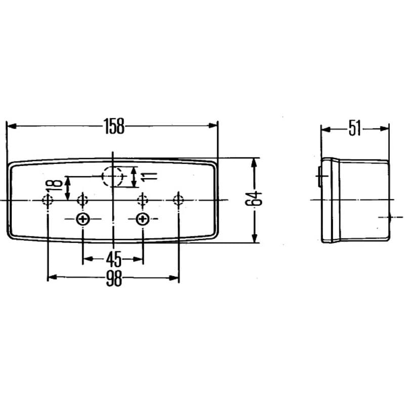 HELLA 2SD 003 184-031 kombinuotas galinis žibintas