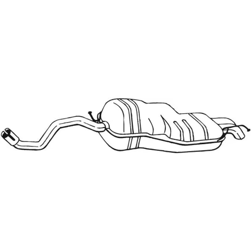 BOSAL galinis duslintuvas 279-107