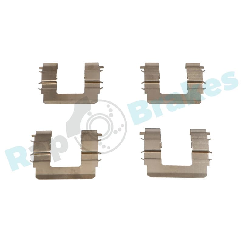 RAPBRAKES R-U0249 priedų komplektas, diskinių stabdžių trinkelės