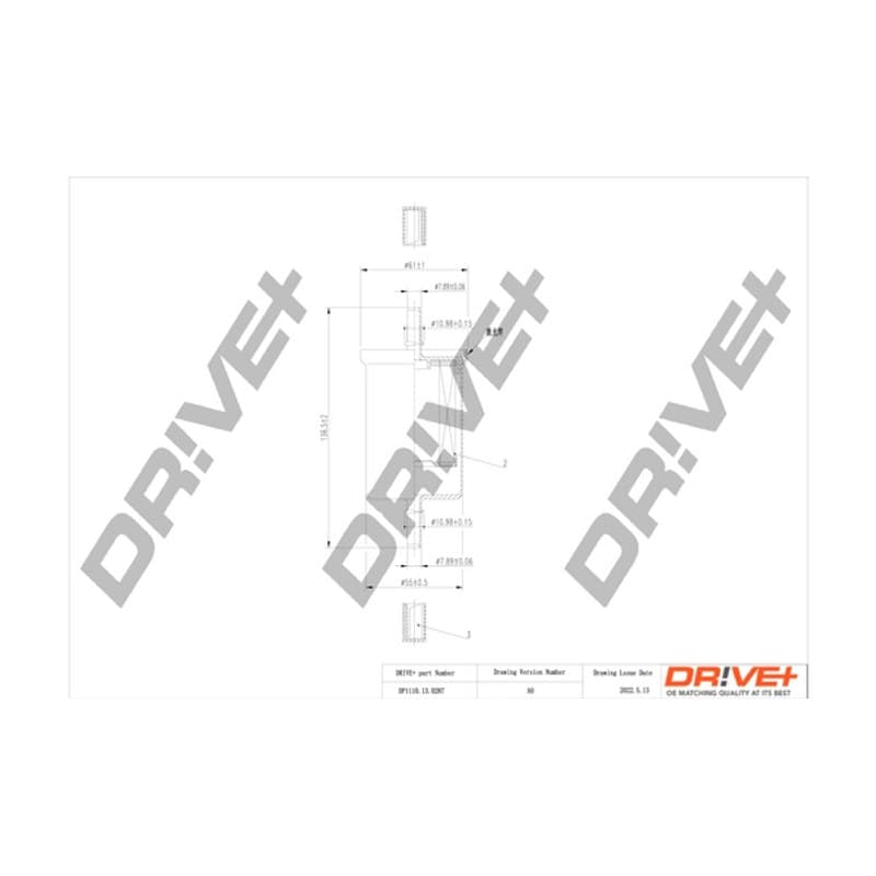DRVE kuro filtras DP1110.13.0207