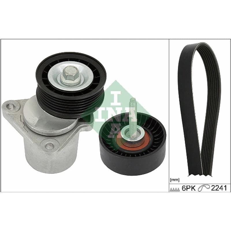 SCHAEFFLERINA V formos rumbuotas diržas, komplektas 529 0387 10