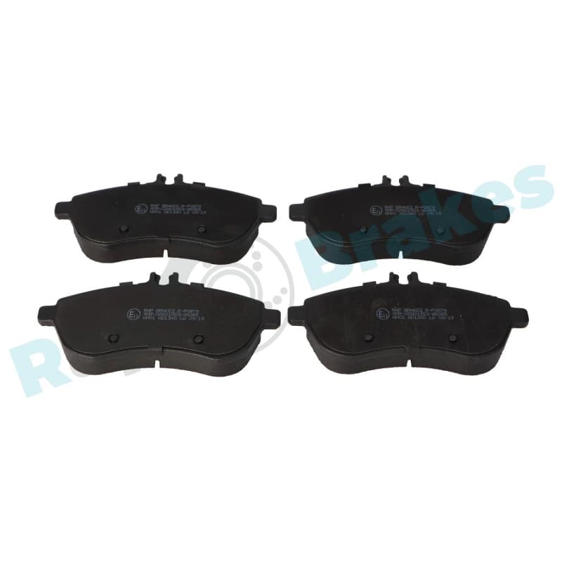 RAPBRAKES R-P0879 stabdžių trinkelių rinkinys, diskinis stabdys