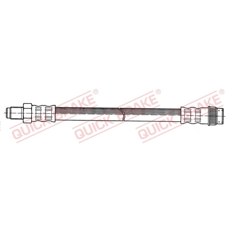 QUICKBRAKE stabdžių žarnelė 37.004