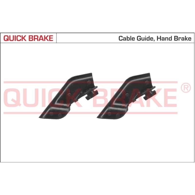 QUICKBRAKE trosų komplektas, stovėjimo stabdys 10521K