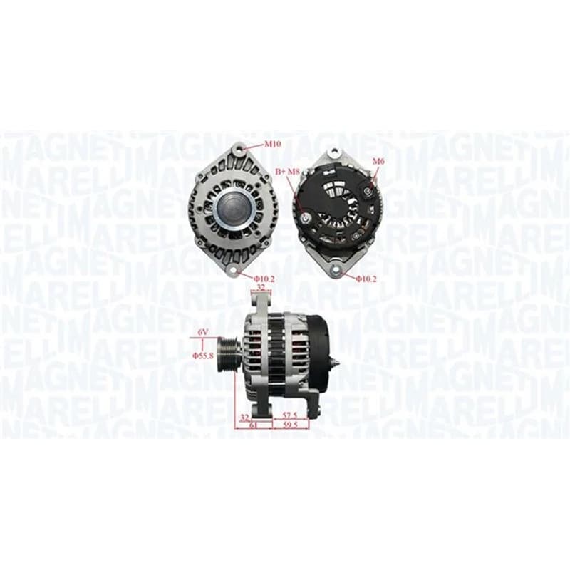 MAGNETIMARELLI kintamosios srovės generatorius 063735380010