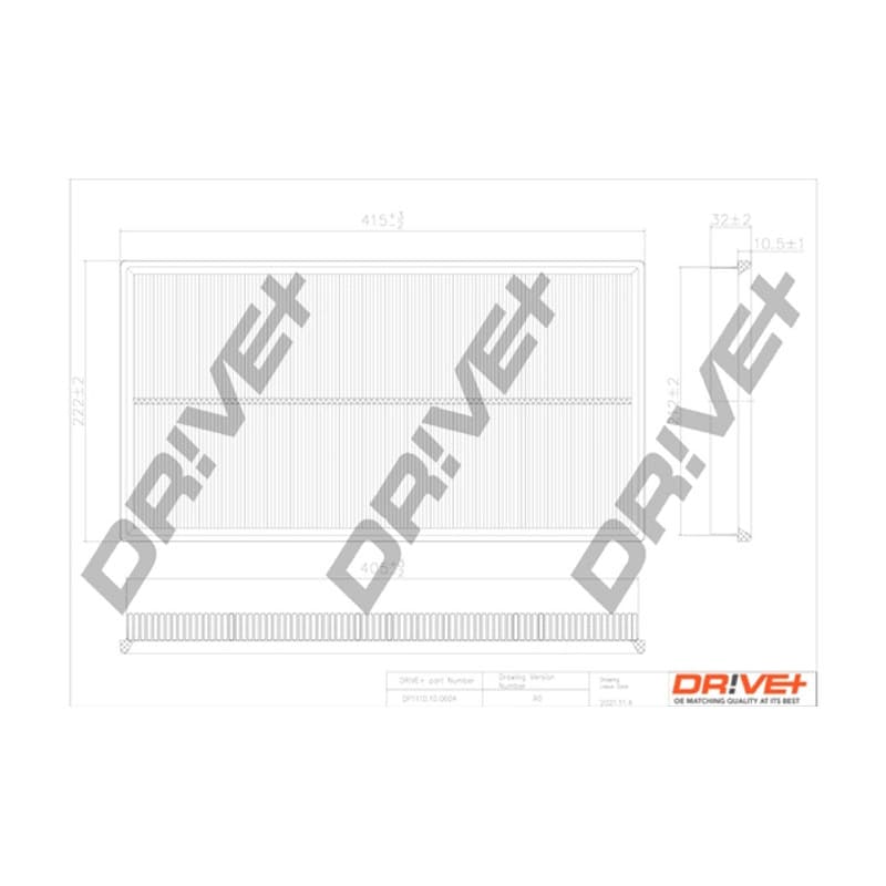 DRVE oro filtras DP1110.10.0604