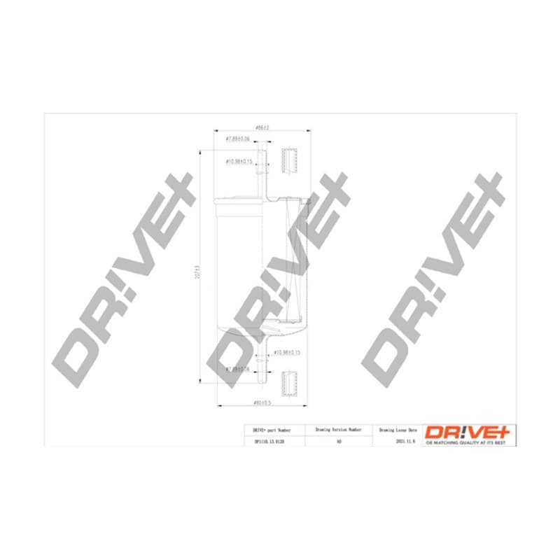 DRVE DP1110.13.0120 kuro filtras