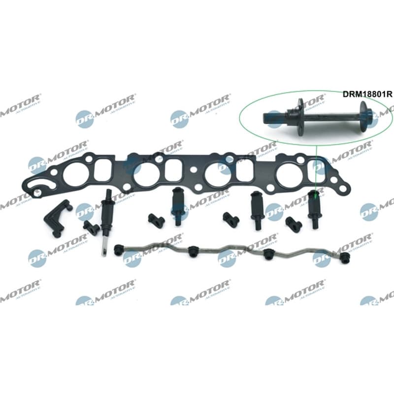 DRMOTORAUTOMOTIVE DRM18801R remonto komplektas, įsiurbimo kolektoriaus modulis