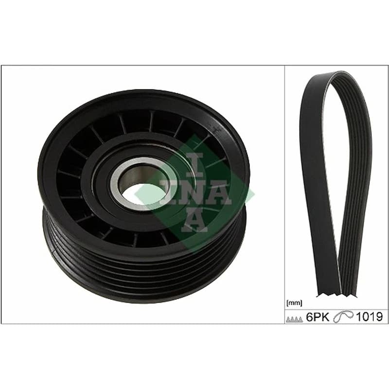SCHAEFFLERINA V formos rumbuotas diržas, komplektas 529 0232 10
