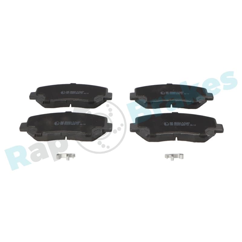 RAPBRAKES stabdžių trinkelių rinkinys, diskinis stabdys R-P1326