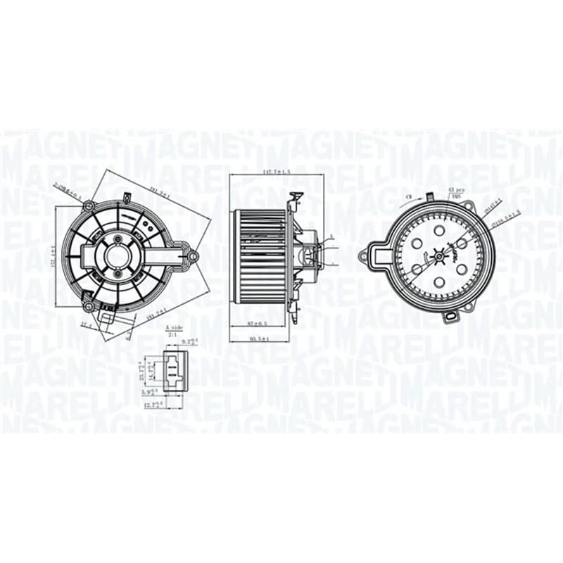 MAGNETIMARELLI vidaus pūtiklis 069412733010