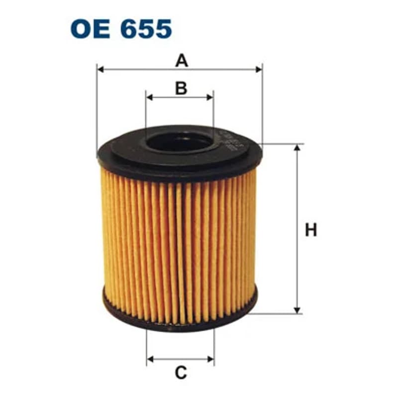 FILTRON Alyvos filtras OE 655