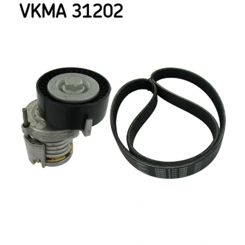 SKF VKMA 31202 V formos rumbuotas diržas, komplektas