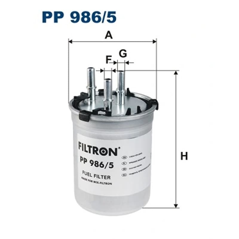 FILTRON Kuro filtras PP 986/5