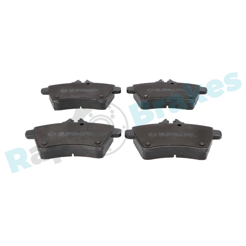 RAPBRAKES stabdžių trinkelių rinkinys, diskinis stabdys R-P0514