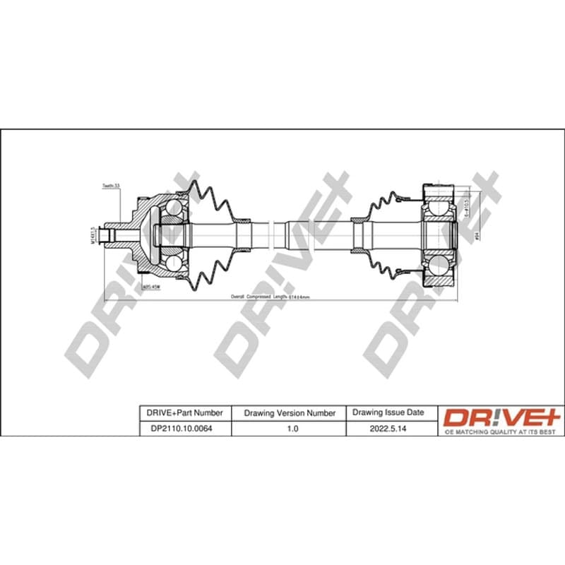 DRVE pusašis DP2110.10.0064