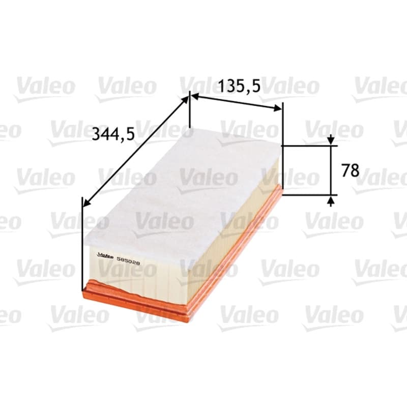 VALEO oro filtras 585028