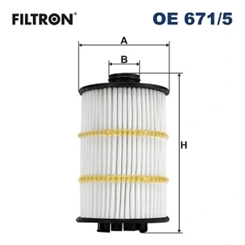 FILTRON alyvos filtras OE 671/5